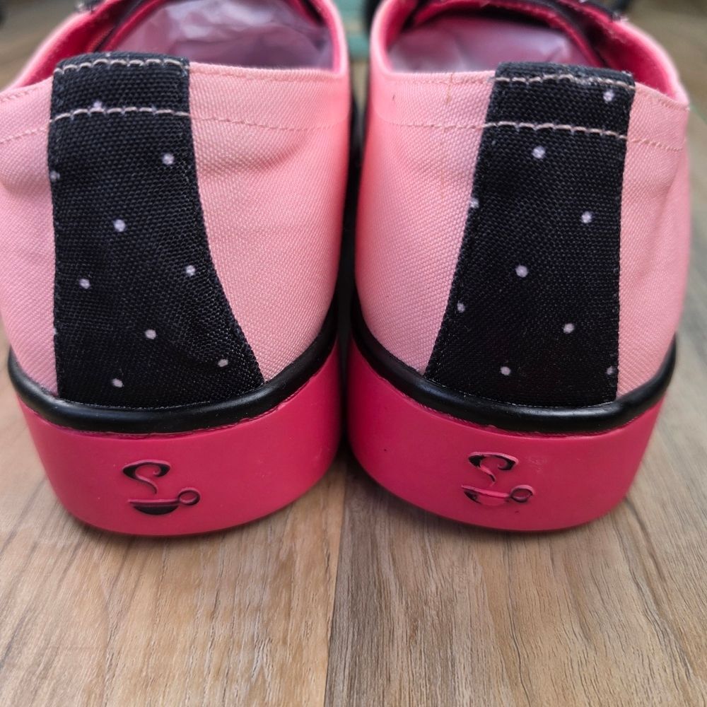 🩵NIB Hot Chocolate Canvas Poodle Perfect Unisex Sneakers Size 8 - Picture 11 of 14